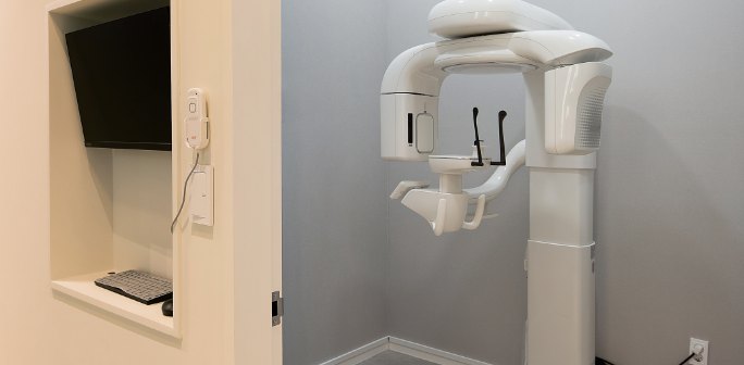 3D CT 장비가 있는 CT실